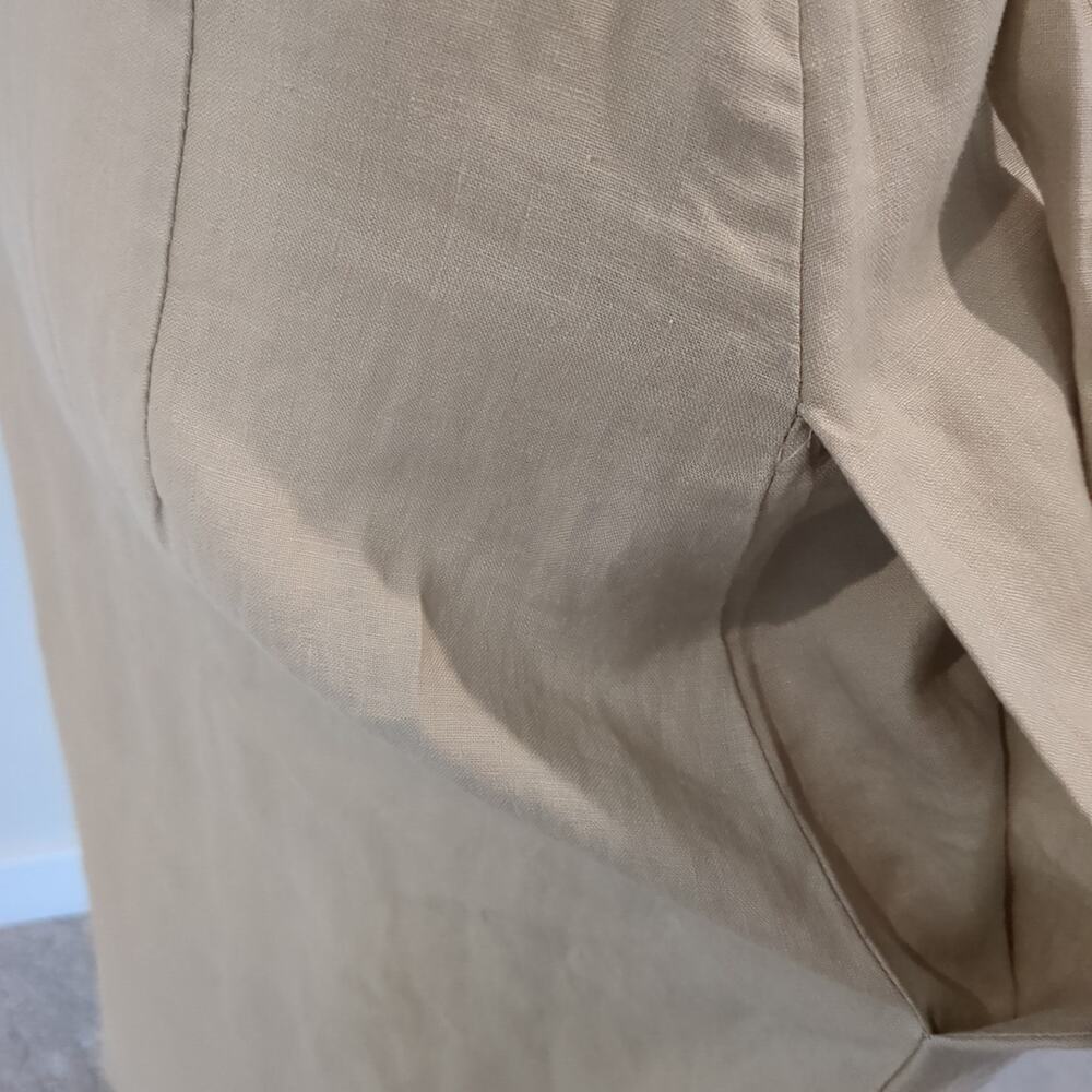 Quince Women’s 100% Linen Short Sleeve Shirt Dress Size Medium NWT - Picture 8 of 14